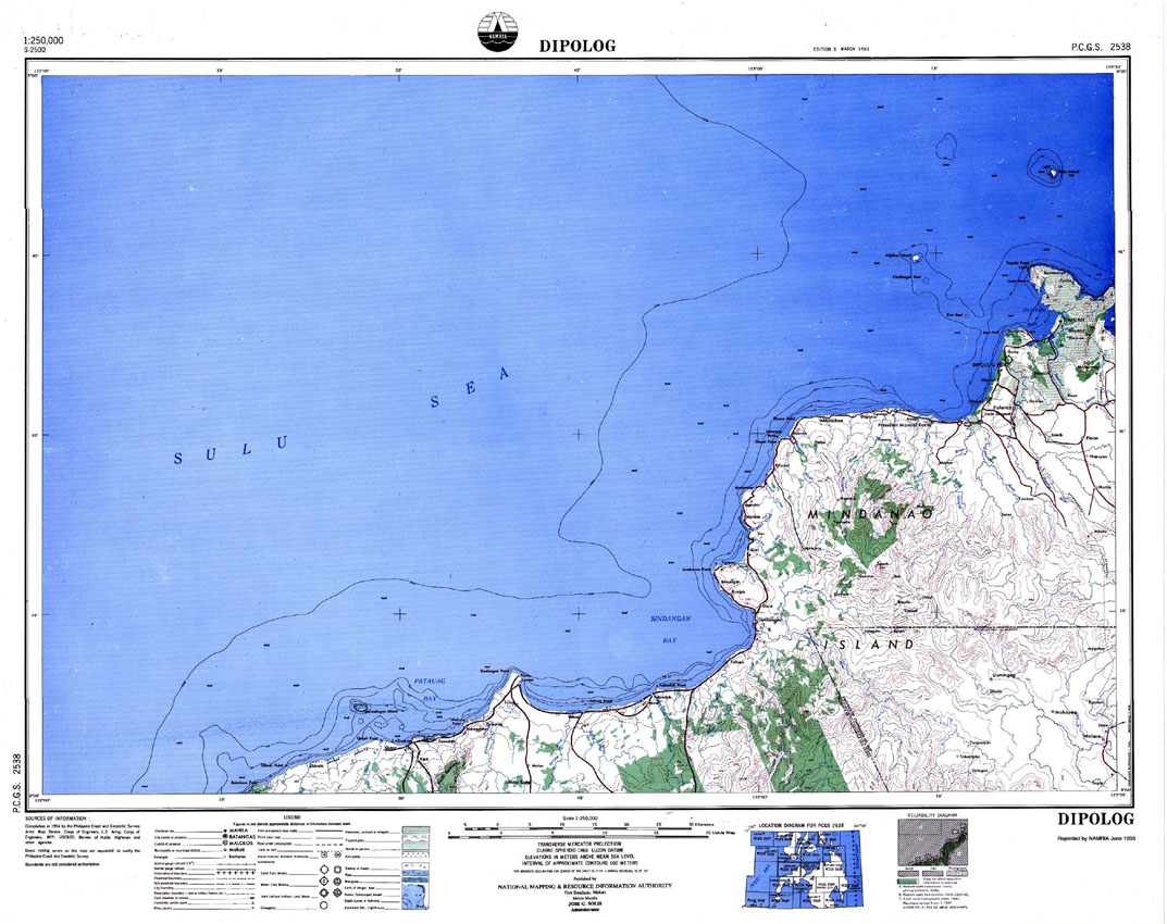 Namria The Central Mapping Agency Of The Government Of The Philippines